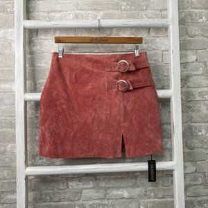 BlankNYC El Durado Suede Mini Skirt Pink Size 29
